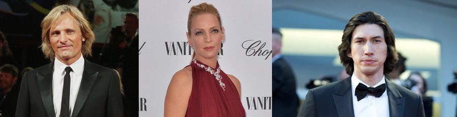 Viggo Mortensen y Uma Thurman disfrutan de una nueva jornada del Festival de Venecia 2014