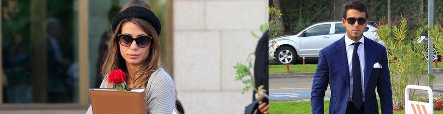 Elena Tablada y su familia reciben el pésame de Daniel Arigita y Manu Tenorio por la muerte de Rafael Lozano