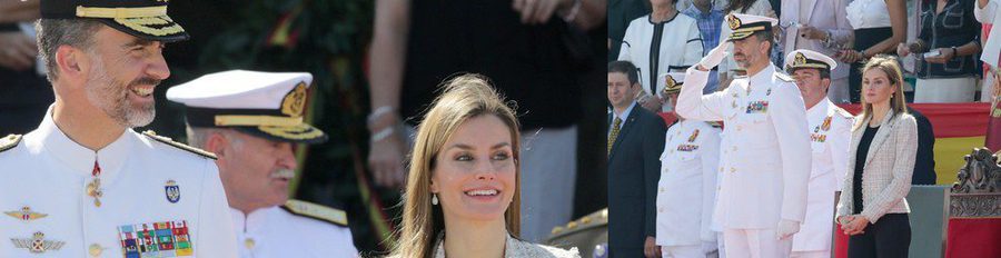 El Rey Felipe VI cena con sus compañeros de la Escuela Naval de Marín sin la presencia de Doña Letizia