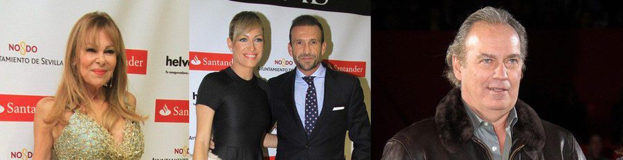 Ana Obregón y Luján Argüelles apoyan a Bertín Osborne y Estrella Morente en los Premios SICAB 2014