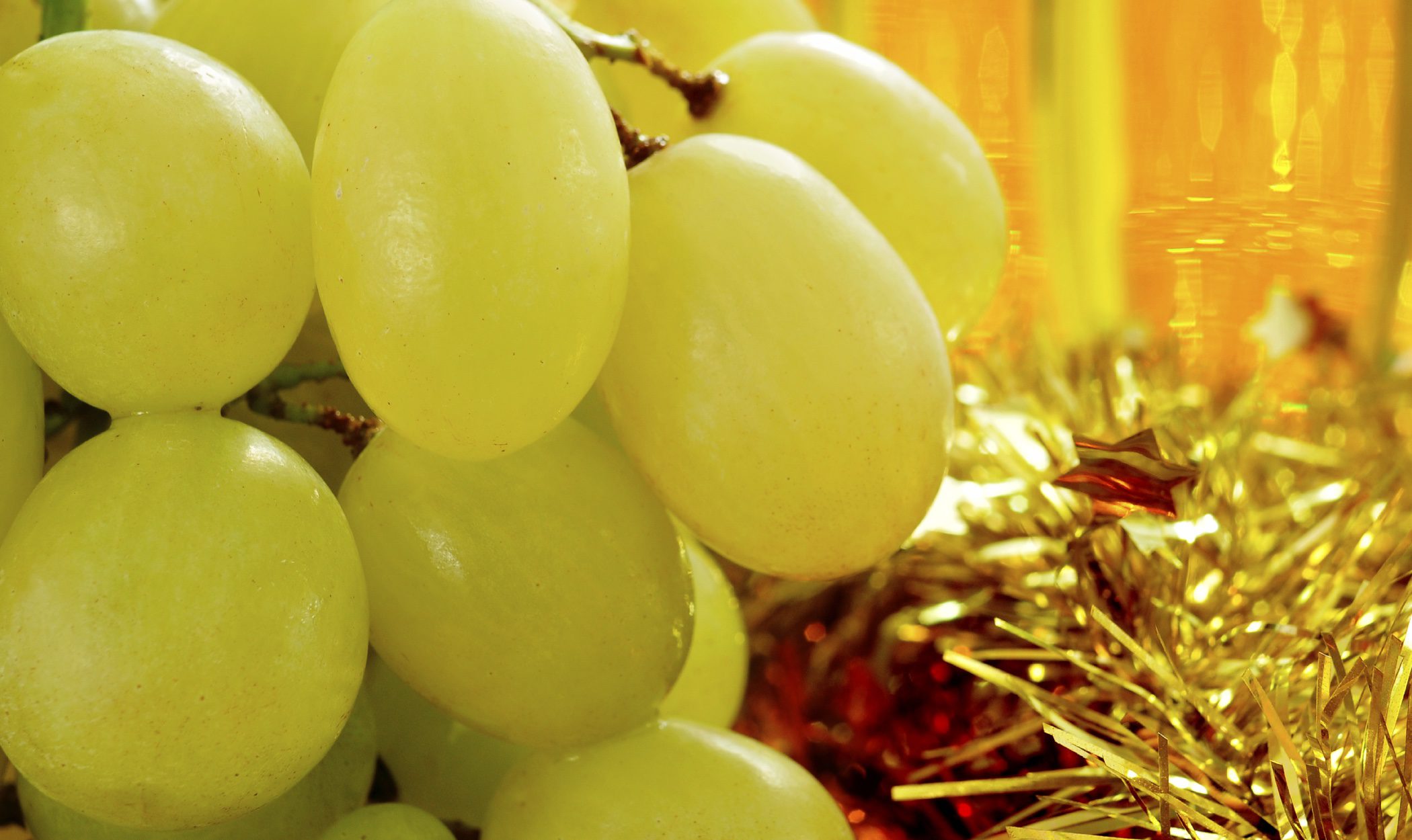 No me gustan las uvas, ¿qué puedo tomar en Nochevieja para empezar bien el año nuevo?