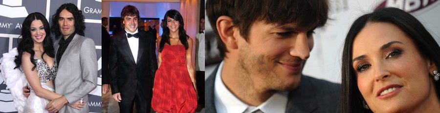 Las parejas de famosos que han roto antes de celebrar San Valentín 2012