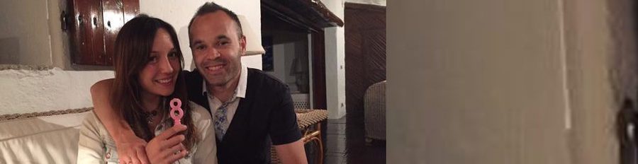 Andrés Iniesta y Anna Ortiz celebran sus 8 años de amor: "8 añitos juntos"