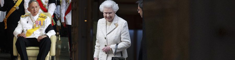 Del Rey de Tailandia a Isabel II, el sultán de Brunéi y Margarita de Dinamarca: Estos son los 'reyes eternos'