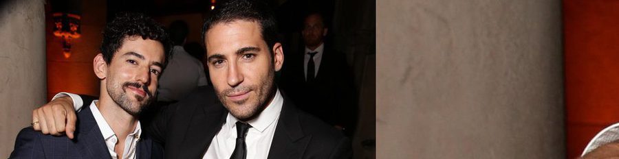 Miguel Ángel Silvestre 'se cuela' en la fiesta de Netflix celebrada tras los Emmy 2015