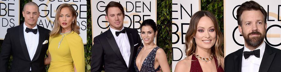 Jennifer Lopez y Casper Smart y Channing Tatum y Jenna Dewan: las parejas de los Globos de Oro 2016