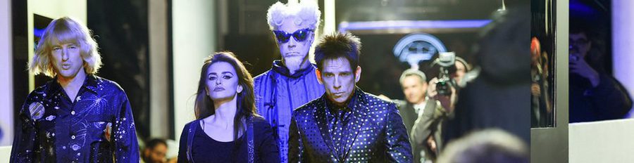 Penélope Cruz, Ben Stiller y Owen Wilson desfilan en el estreno de 'Zoolander 2' en Nueva York