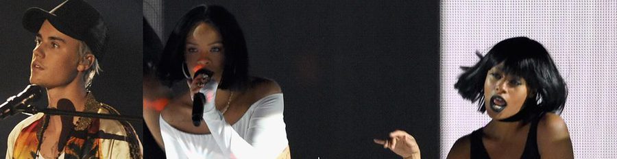 Justin Bieber, Rihanna y Coldplay ponen la banda sonora a los Premios Brit 2016 con sus actuaciones