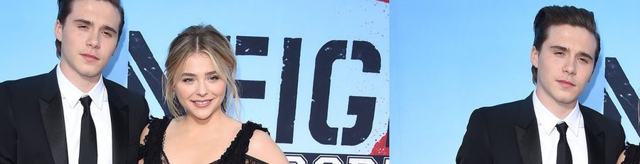 Brooklyn Beckham y Chloe Moretz pasean su amor en la alfombra roja de la premiere de 'Malditos Vecinos 2'