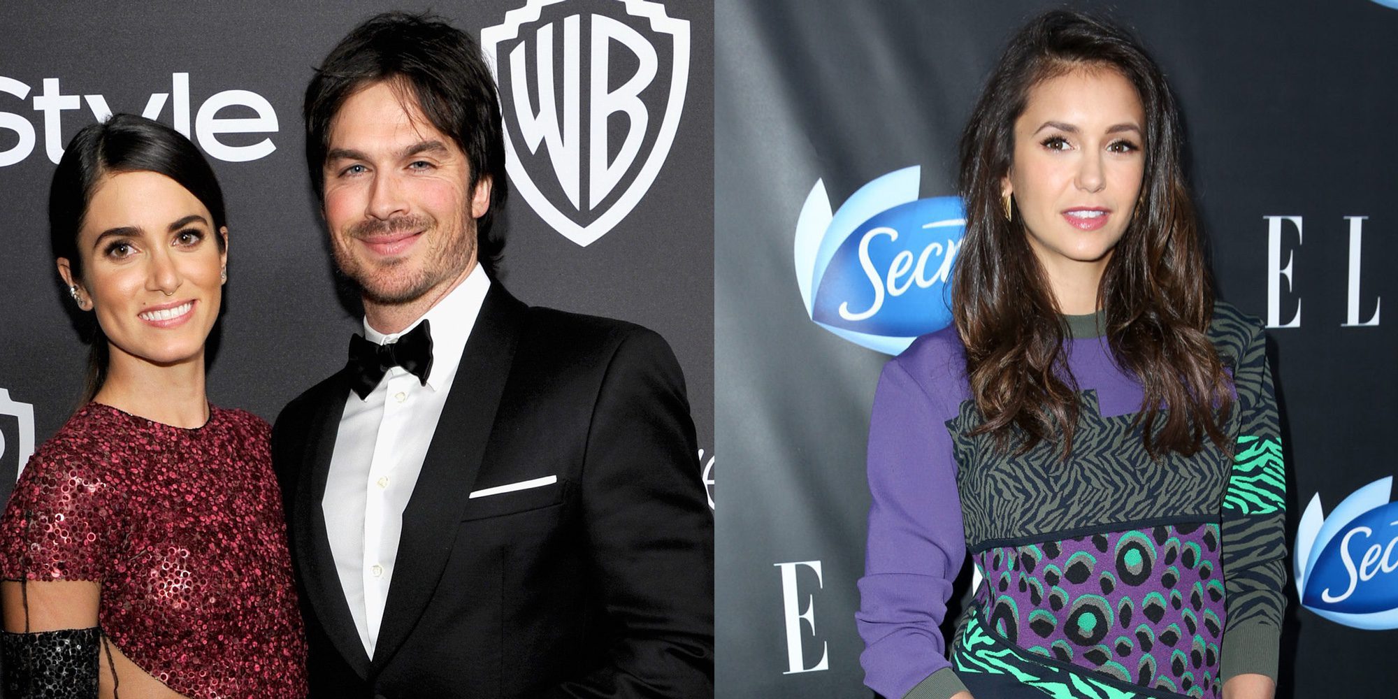 Ian Somerhalder consigue juntar a las dos mujeres de su vida: Nikki Reed y Nina Dobrev
