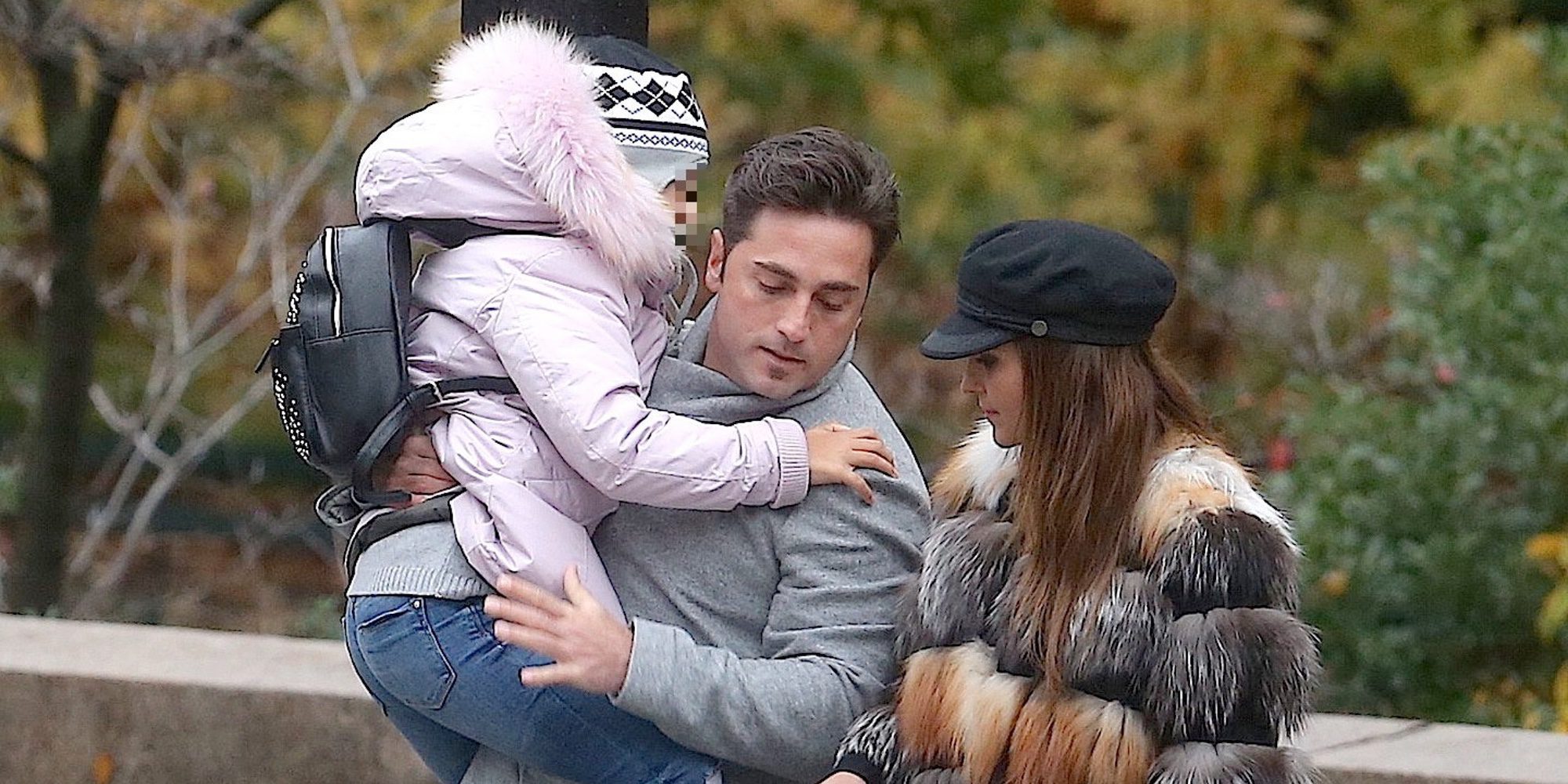 El reencuentro de Paula Echevarría y David Bustamante en Candás por su hija Daniella