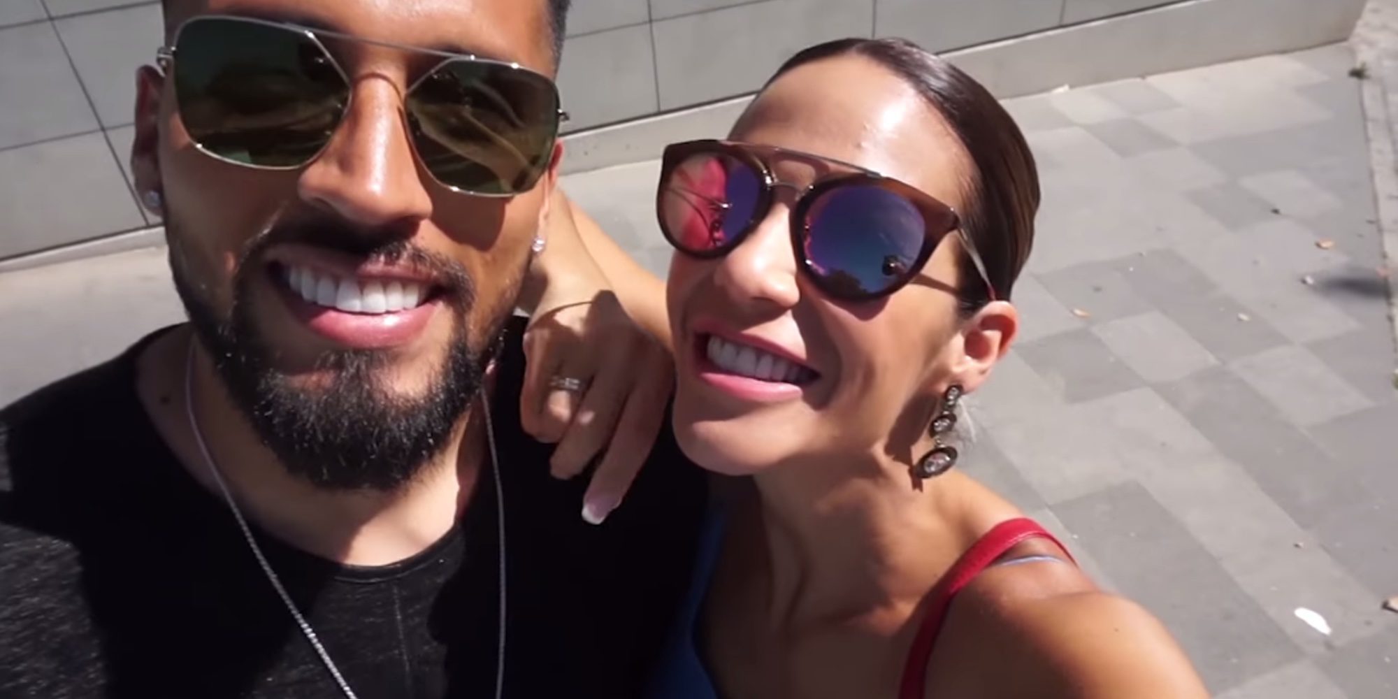 Tamara Gorro y Ezequiel Garay ya han escuchado el corazón de su futuro bebé