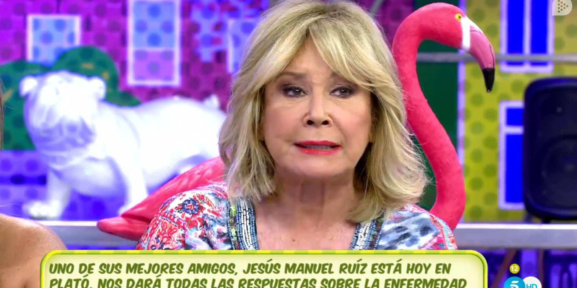 Mila Ximénez, víctima de un micrófono abierto en 'Sálvame': "¡Qué tarde de mierda!"