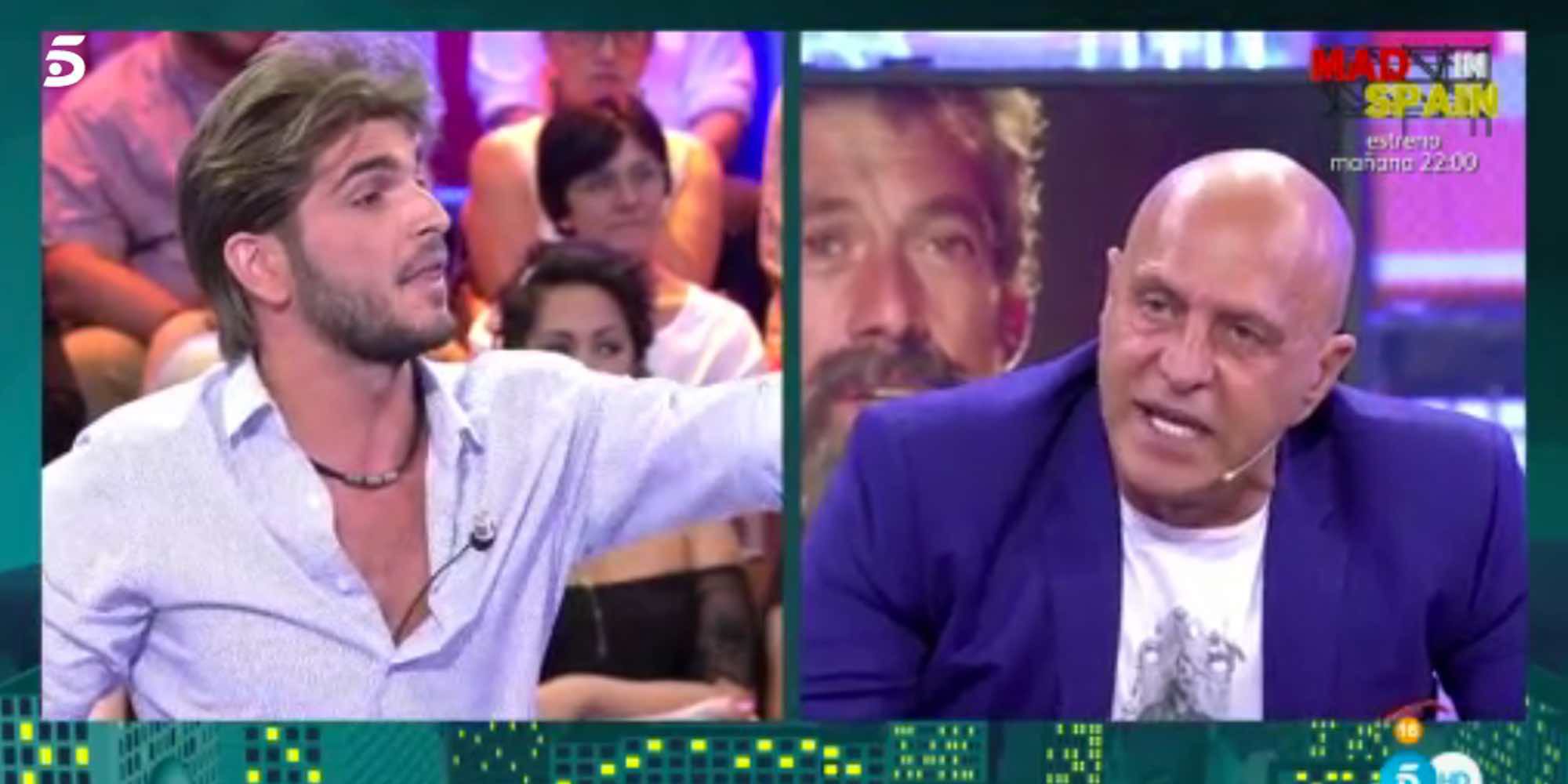 Jorge Díaz acusa de Kiko Matamoros de ir por ahí intimidando a la gente: "Te abalanzaste sobre mí"