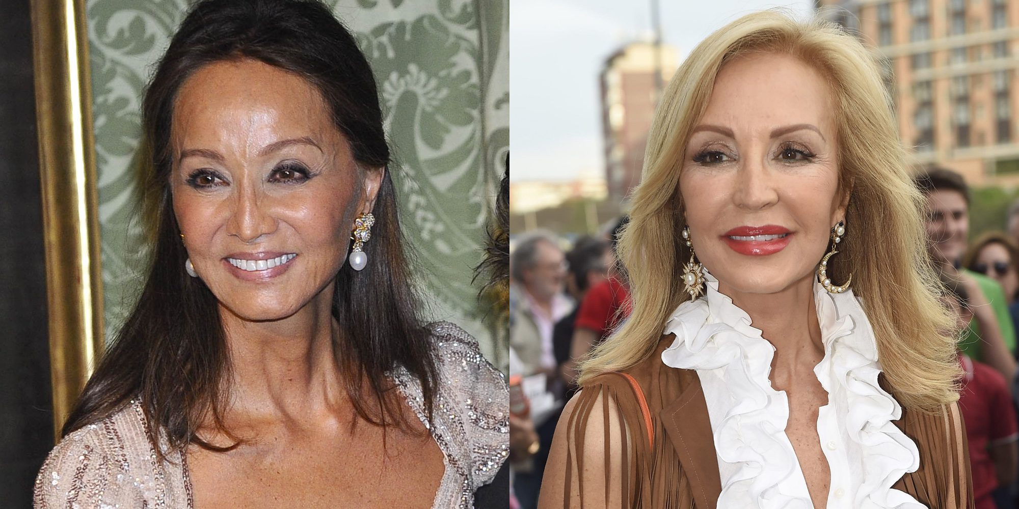 Carmen Lomana, contra Isabel Preysler: "No puedo meterme en la cama con un señor de 85 años como Vargas Llosa"