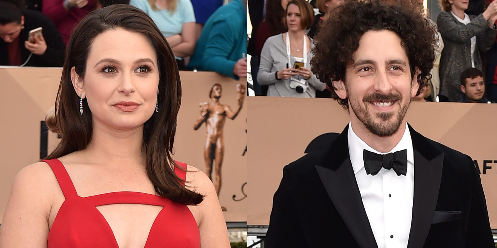 Katie Lowes y Adam Saphiro han sido padres de su primer hijo