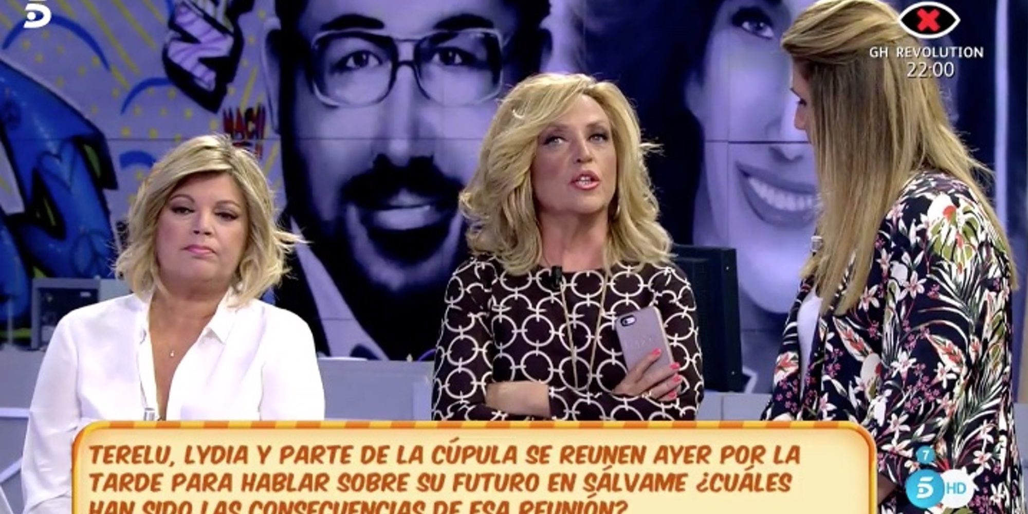 Lydia Lozano saca las uñas por su puesto de trabajo en 'Sálvame' sin el apoyo de sus compañeros
