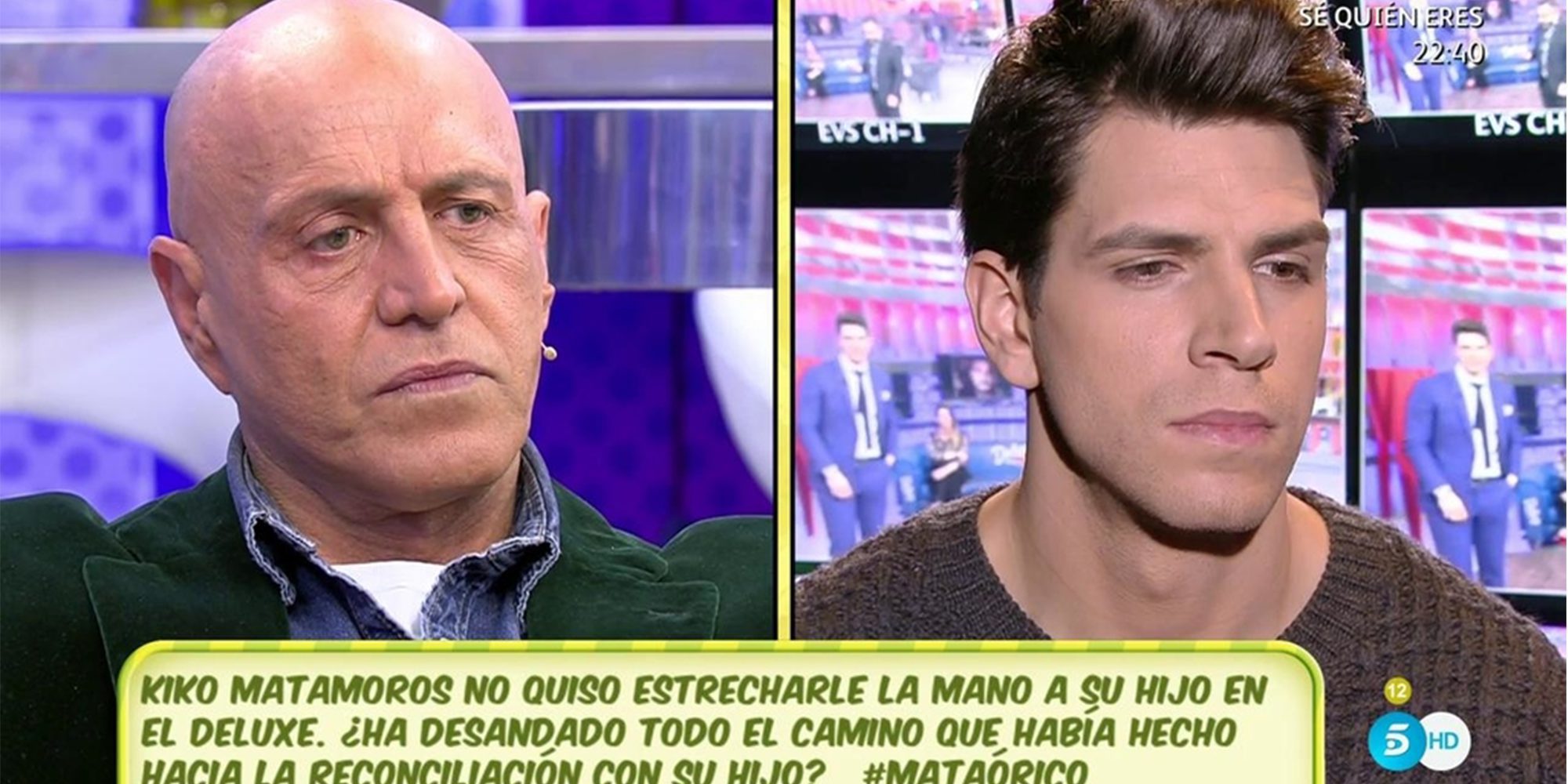 La reacción de Kiko Matamoros tras saber que Diego Matamoros no es el padre de su nieta