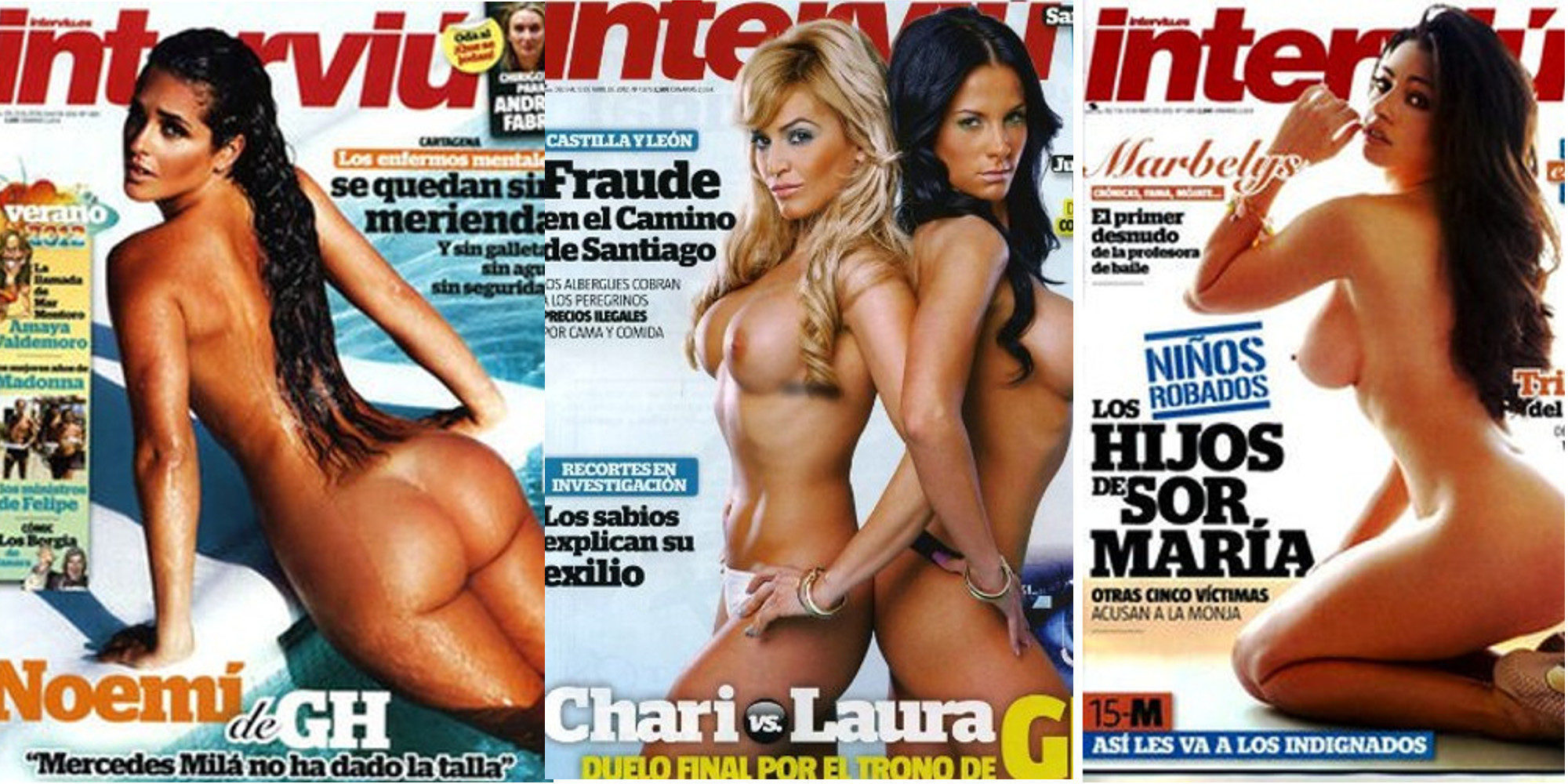 De Noemí Merino a Sofía Suescun: 10 portadas de Interviú protagonizadas por concursantes de realities