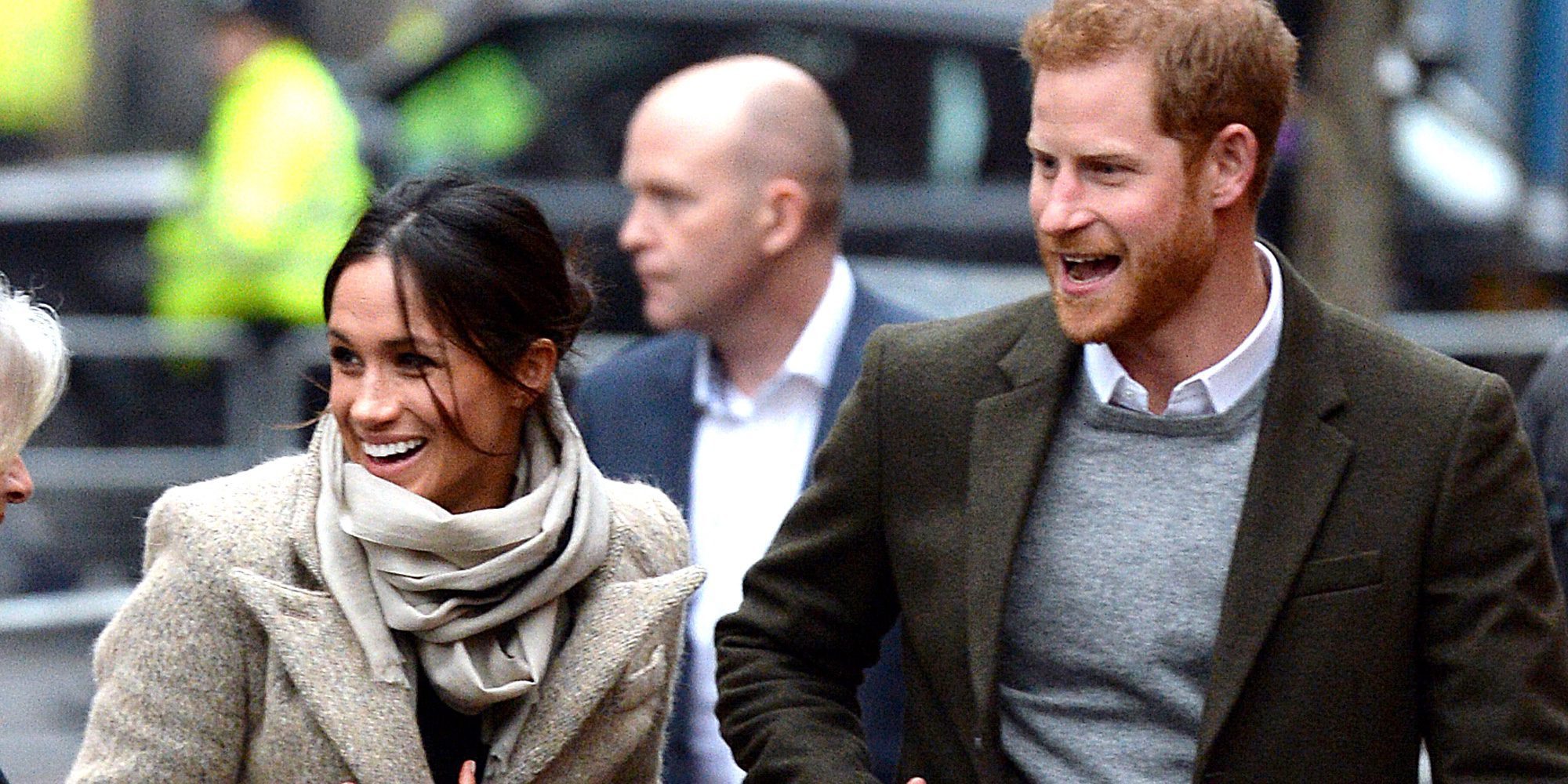 El Príncipe Harry y Meghan Markle, todo sonrisas y felicidad en su primer acto público de 2018