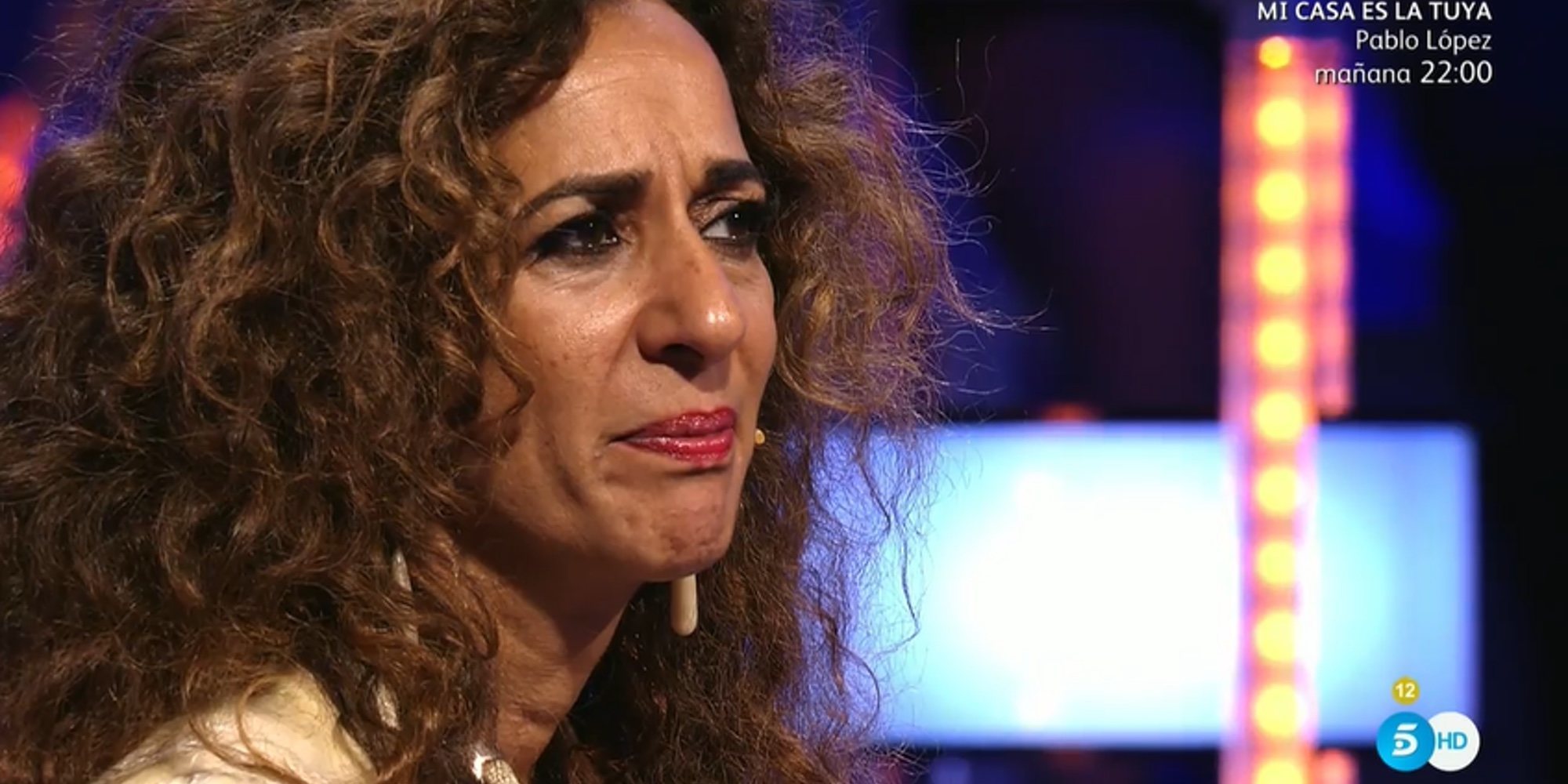 Rosario Flores se emociona al recordar a su hermano en el programa 'Volverte a ver'