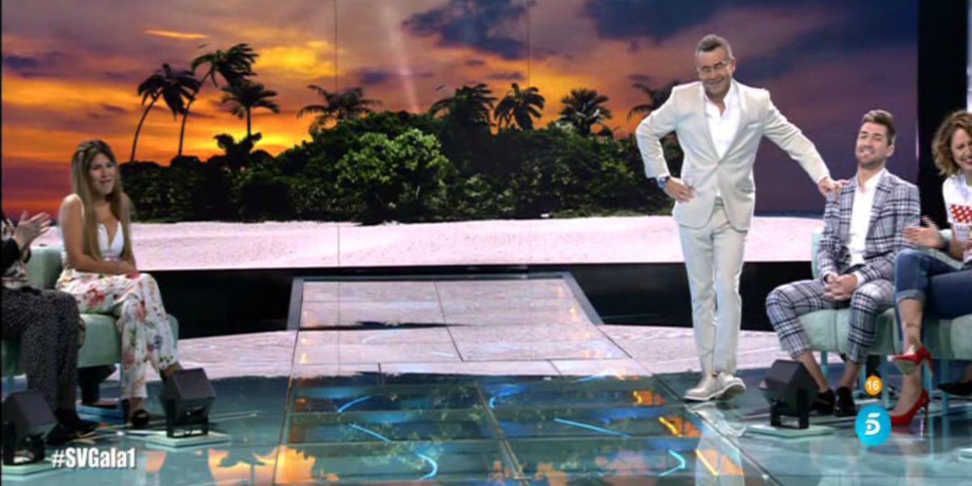 Chabelita Pantoja y Alejandro Albalá, cara a cara en el estreno de 'Supervivientes 2018'