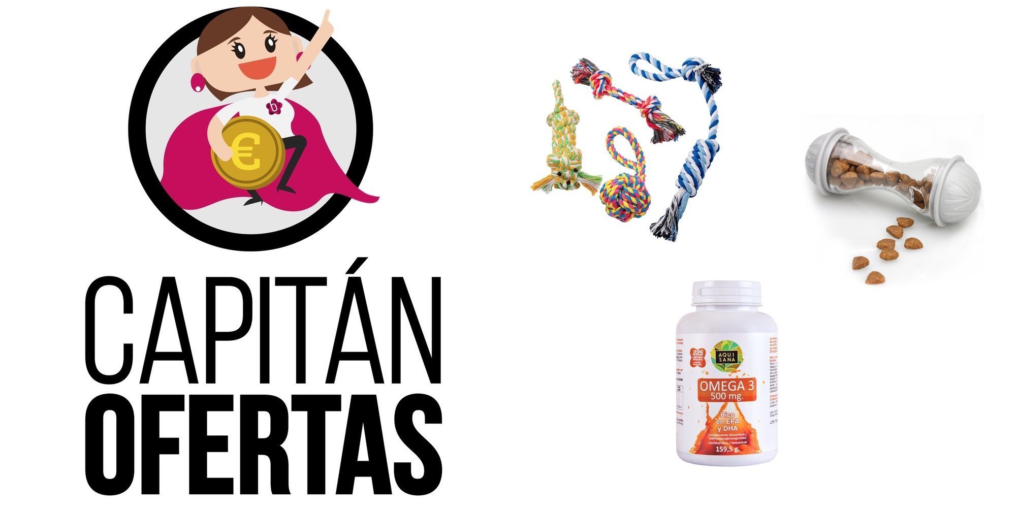 Capitán Ofertas trae los mejores descuentos en productos para mascotas y cuidado personal