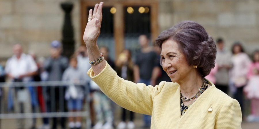 La Reina Sofía, fascinada en su regreso a la agenda oficial tras su viaje a Florencia y la entrada en la cárcel de Urdangarin