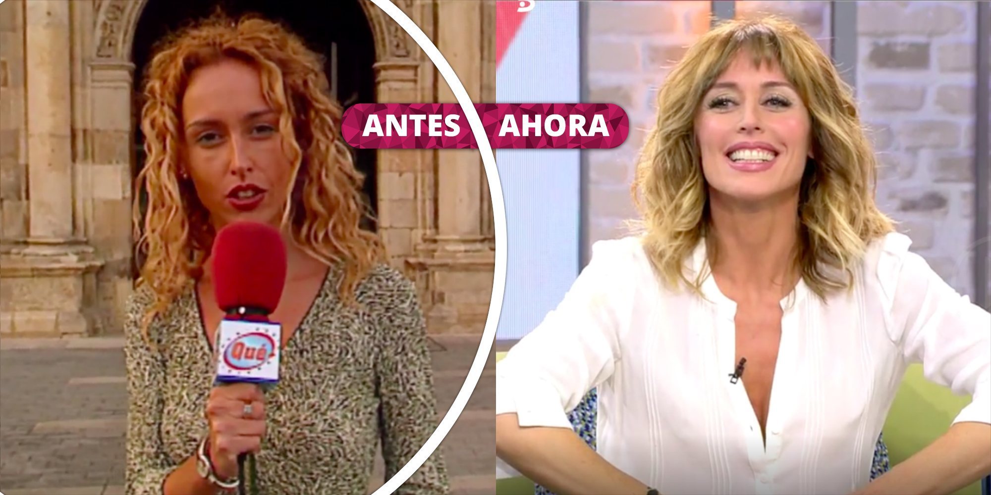 Así ha cambiado Emma García: De sus inicios como reportera a presentadora de 'A tu lado', 'MYHYV' y 'Viva la vida'