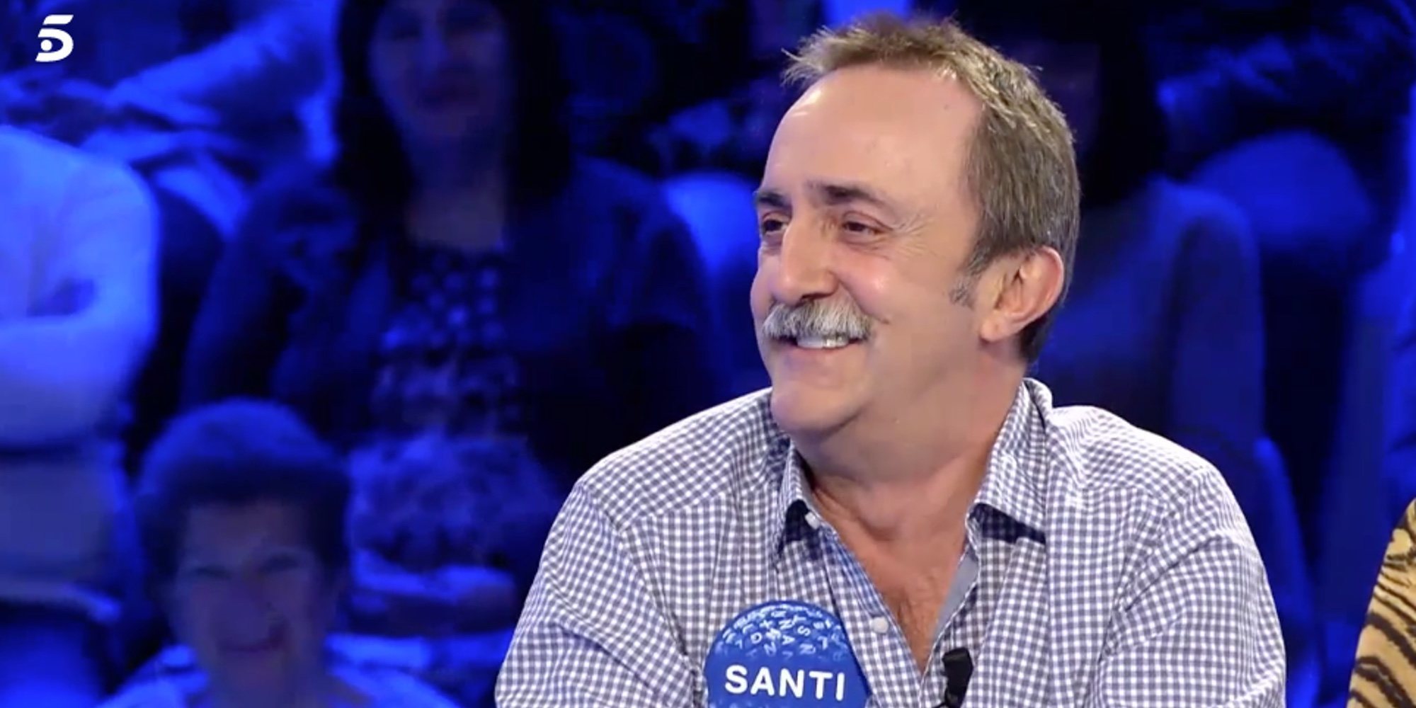 Santi Rodríguez recuerda en 'Pasapalabra' con mucho humor su infarto: "No vayas a la luz"