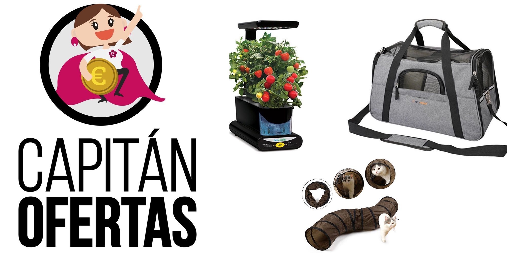 Capitán Ofertas te trae las mejores ofertas en accesorios para tu mascota y el jardín