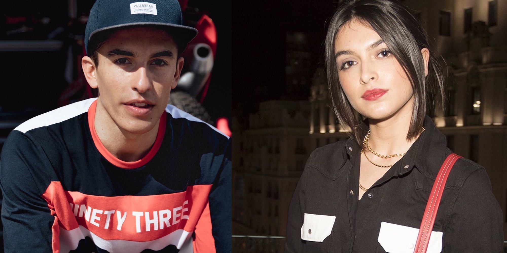 Marc Márquez y Lucía Rivera, pillados besándose durante una cena romántica