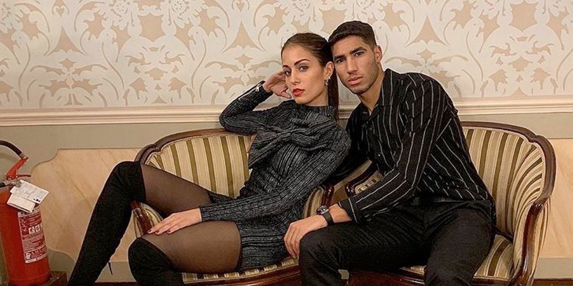 Hiba Abouk acude a Lorca para dedicarle unas bonitas palabras a Achraf Hakimi