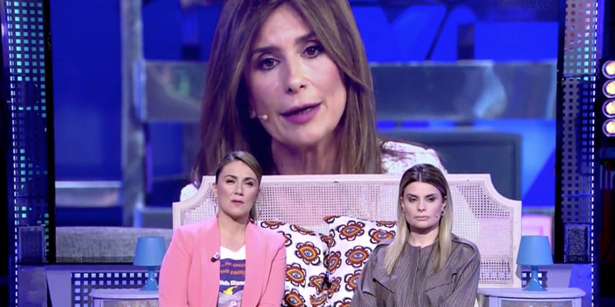 María Lapiedra acude al plató de 'Sálvame' después de la polémica con Gema López