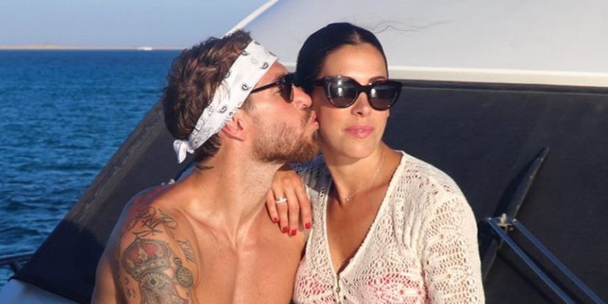 Sergio Ramos felicita a su hermana Miriam entre fuegos artificiales mientras disfrutan de Egipto