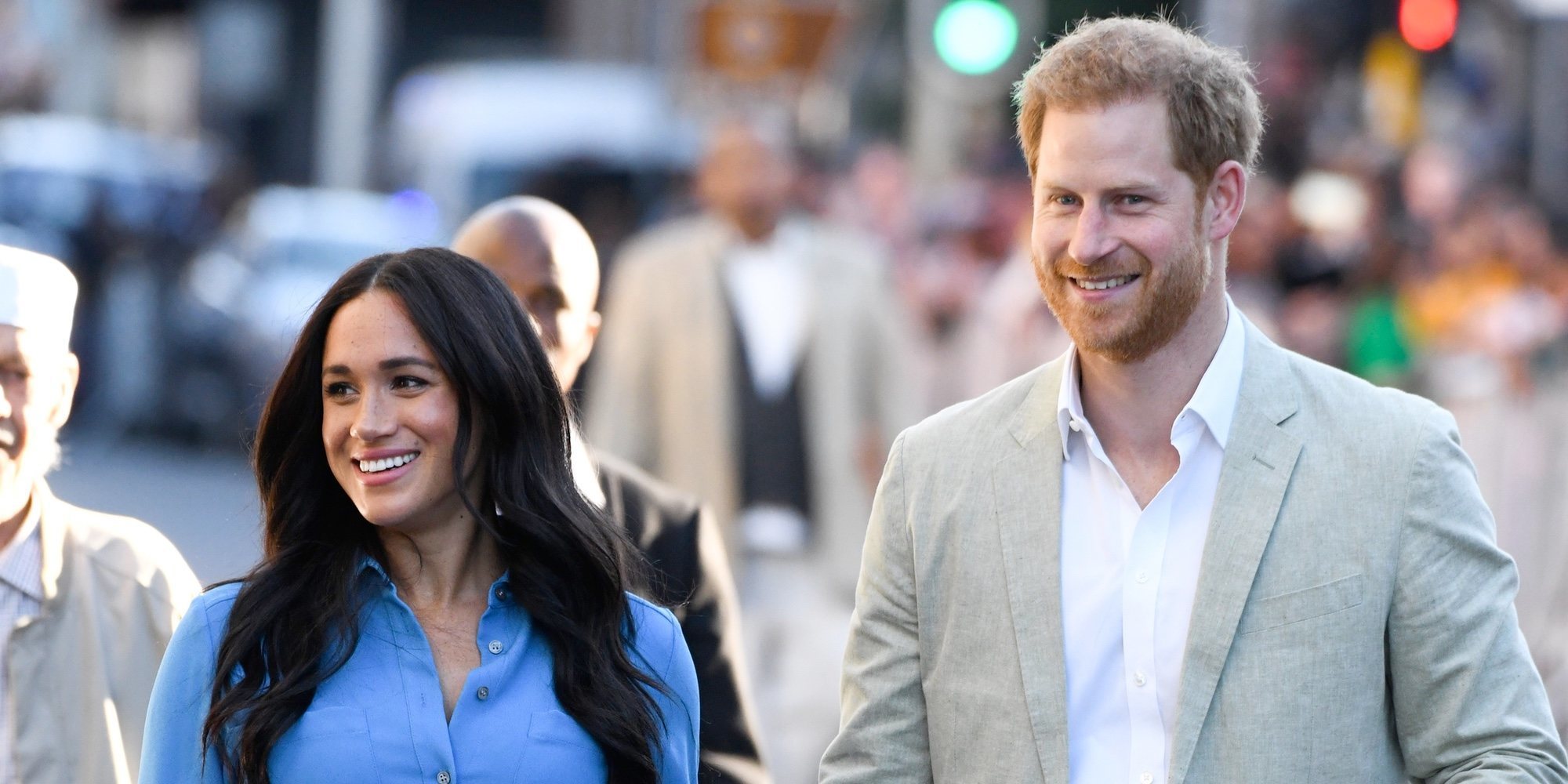 El divertido y curioso reencuentro del Príncipe Harry y Meghan Markle en su gira por África