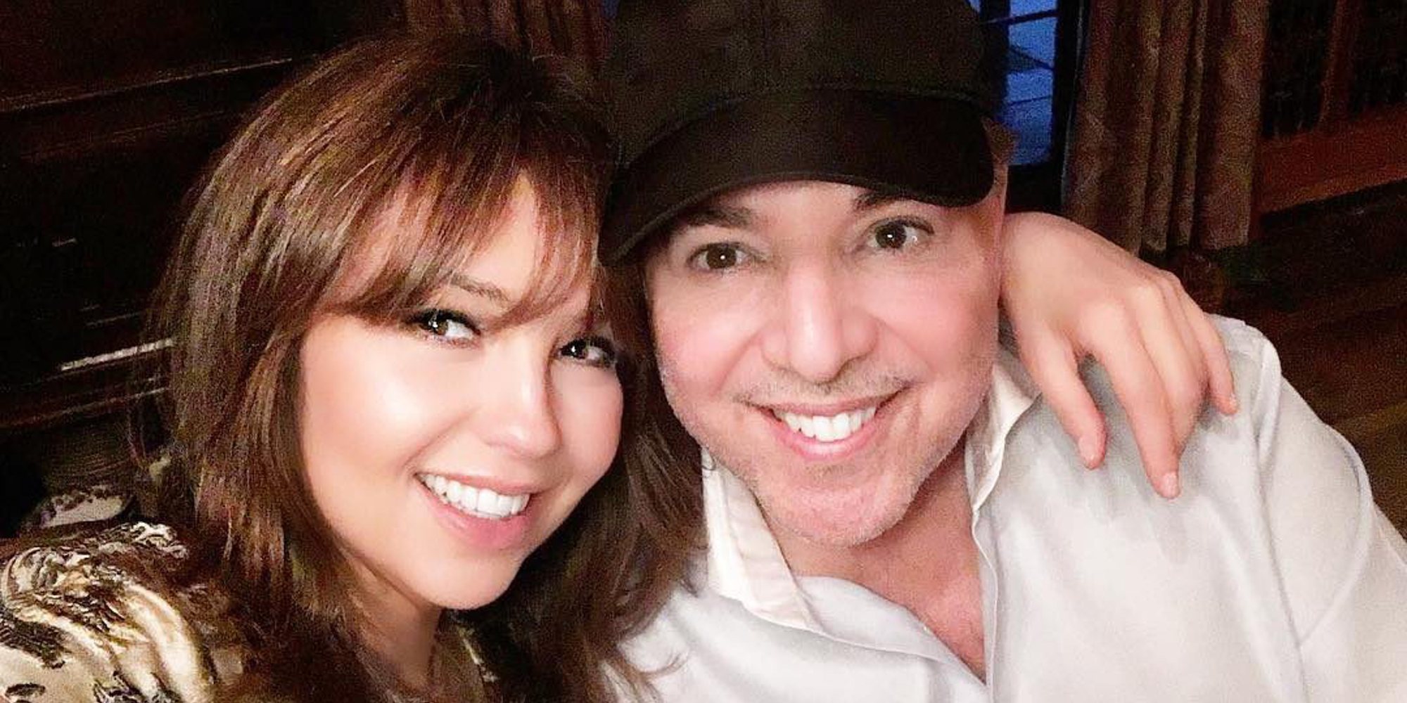 Thalía roba el protagonismo a su marido Tommy Mottola el día que recibía la estrella en el Paseo de la Fama