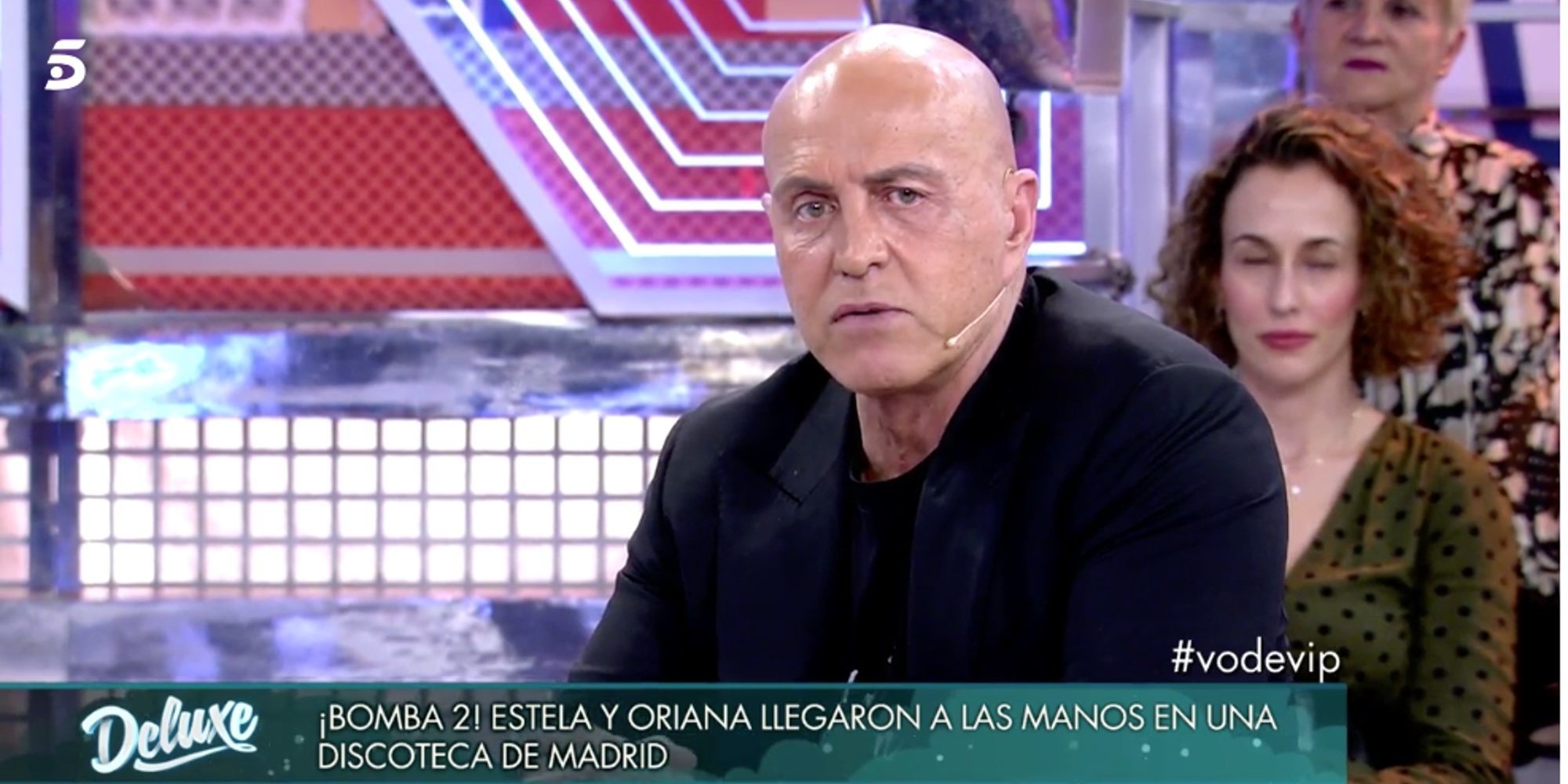 Kiko Matamoros tuvo un encontronazo con Lola Ortiz en el aniversario de su discoteca