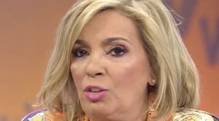 Carmen, enfadada porque Bigote no da la cara