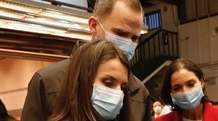 Felipe y Letizia, de madrugada en Mercamadrid