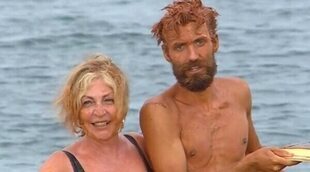 La caída de Paz Guerra en el plató de 'Supervivientes'