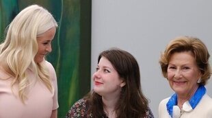 Maud Angelica Behn, la acompañante sorpresa de Sonia de Noruega y Mette-Marit