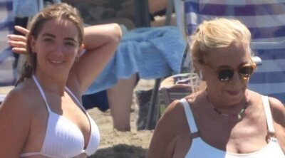 Carmen Borrego desconecta de los problemas en Marbella con su hija y su marido