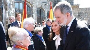 Los Reyes Felipe y Letizia homenajean a las víctimas españolas de Mauthausen en el 80 aniversario de su liberación