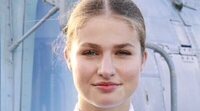 La Princesa Leonor embarca en el Blas de Lezo tras volver a España: buque de guerra y maniobras con fuego real