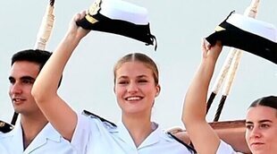 La Princesa Leonor regresa a Gijón tras completar su experiencia en Blas de Lezo