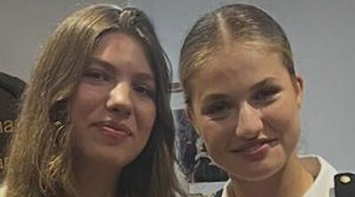 El reencuentro de la Princesa Leonor y la Infanta Sofía: juntas de comida en Gijón aprovechando la escala del Elcano