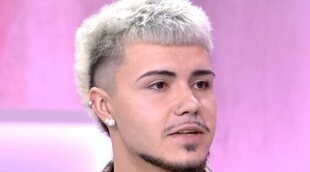 Dani Güiza reacciona ante la presencia de su hijo Cristian en los platós