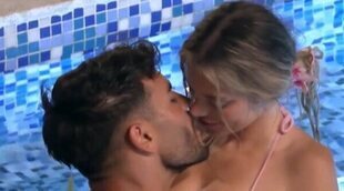 Claudia y Gerard se dejan llevar en el jacuzzi y terminan protagonizando el primer beso de 'LIDLT 9'