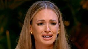 Almudena se derrumba al ver las imágenes de Darío y abandona la hoguera de 'LIDLT9' para ser atendida por un profesional